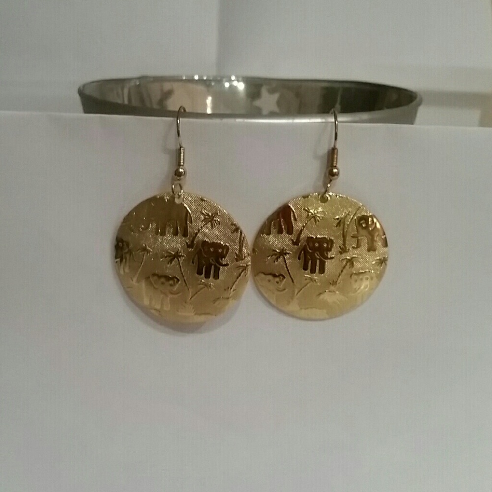 fashion gold jewelry earrings